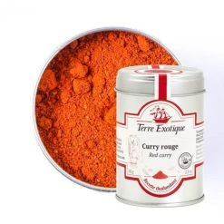 Budget ???? Curry Rouge 60 g Terre Exotique ????