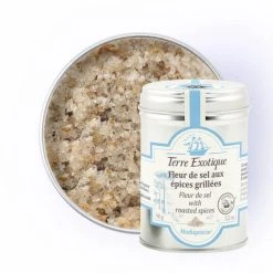Meilleure affaire ???? Fleur de Sel aux Épices Grillées 90 g Terre Exotique ????