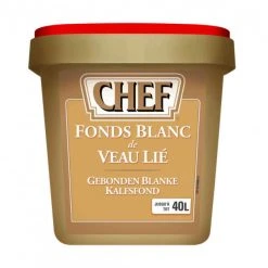 Vente flash ???? Fonds blanc de veau lié 40L 800g ????