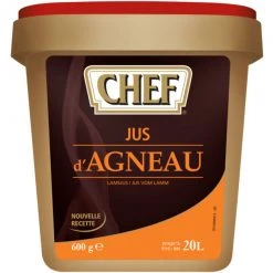 Le moins cher ???? Jus d'agneau déshydraté 20L 600g Chef ????