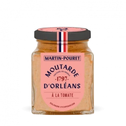 Acheter ???? Moutarde d'Orléans à la Tomate 95g Martin Pouret ⌛