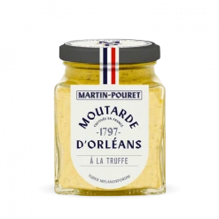 Promo ???? Moutarde d'Orléans à la Truffe 95g Martin Pouret ????